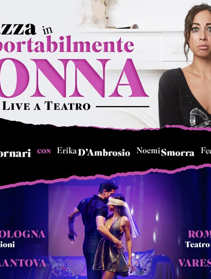 Tess Masazza in scena con “Insopportabilmente Donna” al Teatro di Varese
