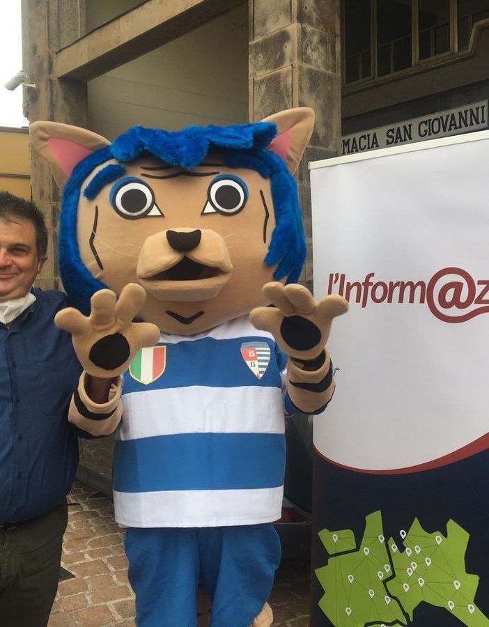 Festa dello Sport, ecco la mascotte della Pro Patria