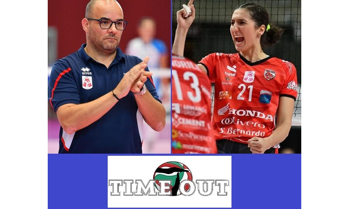 Focus sul volley femminile di serie A: questa sera (ore 21) nuovo appuntamento con “Time Out”