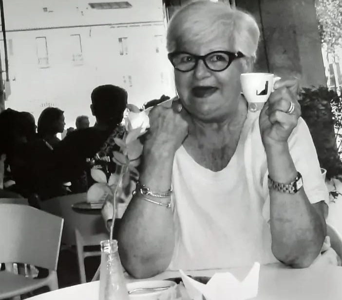 La foto di Titta Azimonti sul calendario della Lilt, scattata da Giovanna Massironi