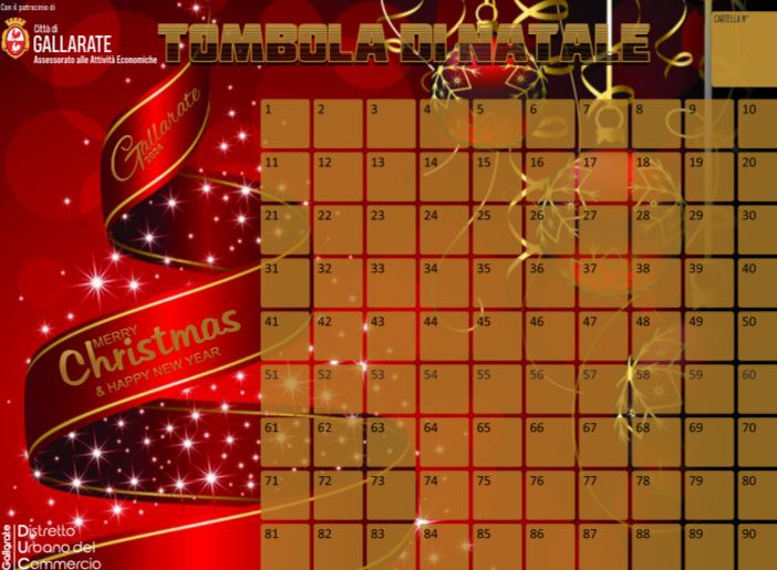 Gallarate celebra il Natale con la tombola di comunità: un'iniziativa per promuovere il commercio locale