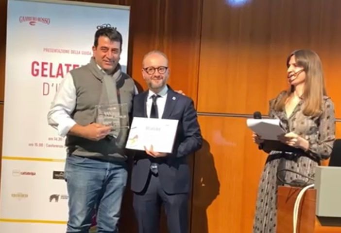 La gelateria “Il Dolce Sogno” ottiene per la terza volta i Tre Coni del Gambero Rosso