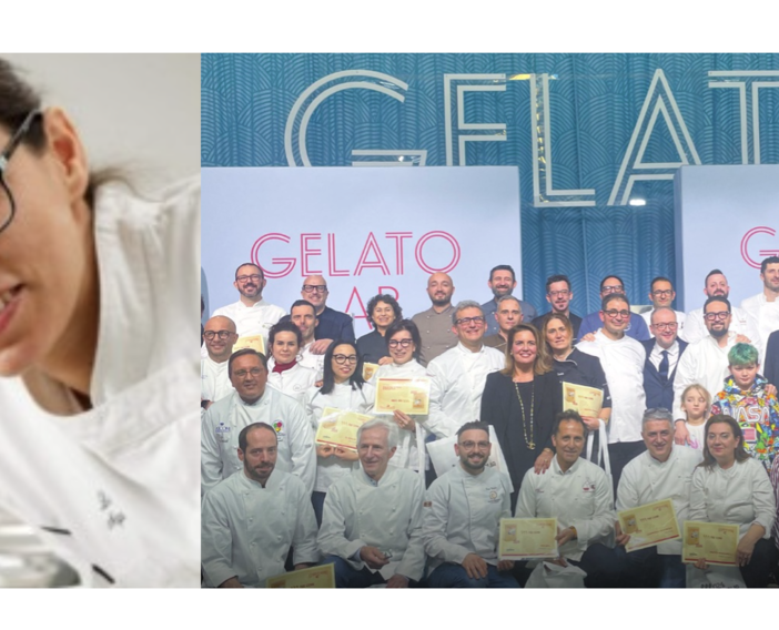 L'assegnazione dei Tre Coni oggi con Lucia Sapia - foto dalla pagina Facebook del Sigep
