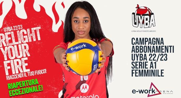 Uyba: ecco gli abbonamenti per il girone di ritorno