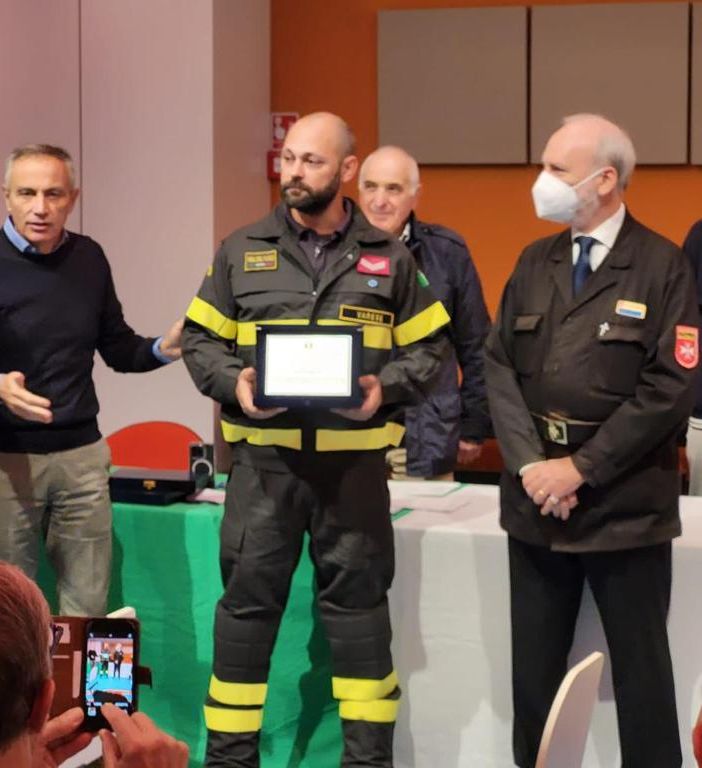 Il grazie ai vigili del fuoco, eroi sempre