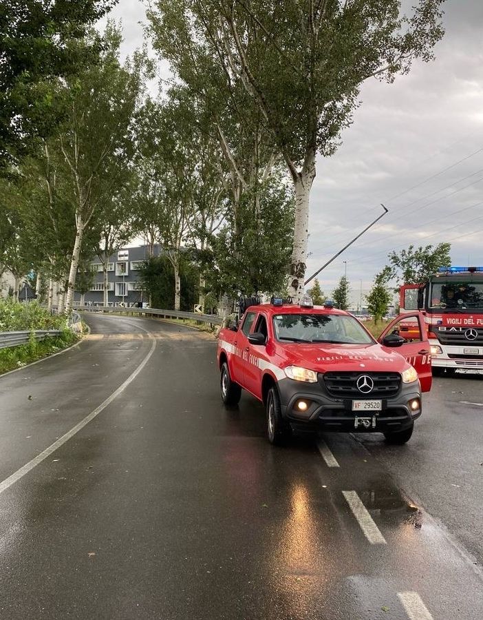 Un intervento dei vigili del fuoco - foto dalla direzione regionale
