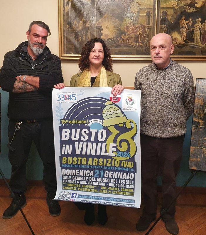 Busto, triplice appuntamento col vinile. Si parte domenica