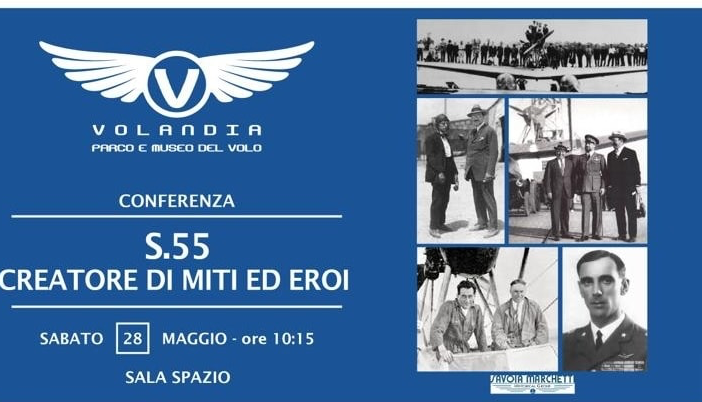 S.55, Volandia celebra miti ed eroi