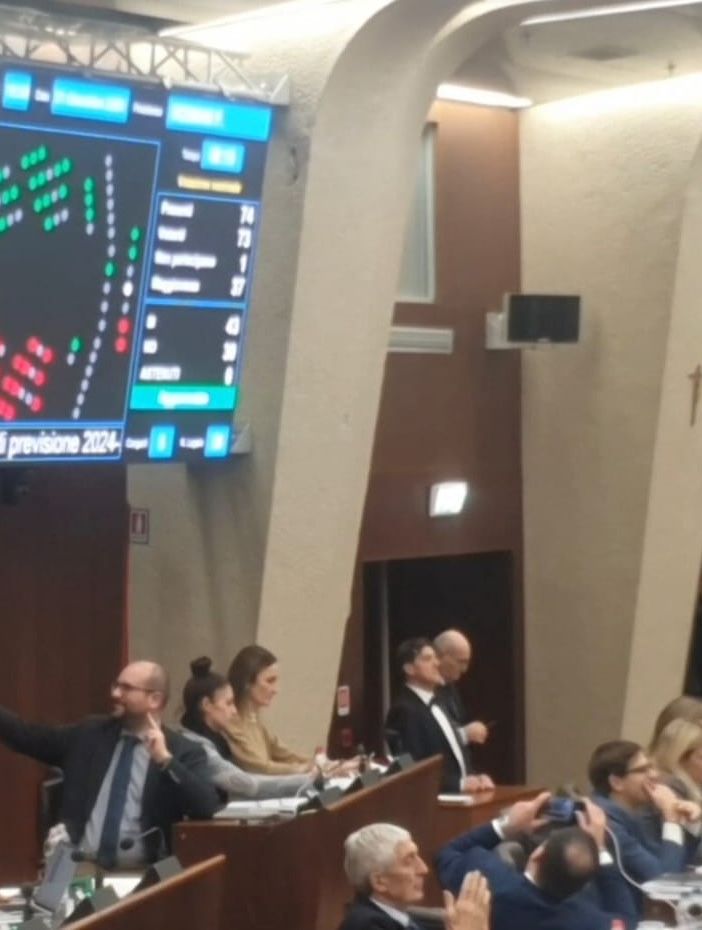44 voti a favore, 30 contrari: il bilancio di previsione è approvato