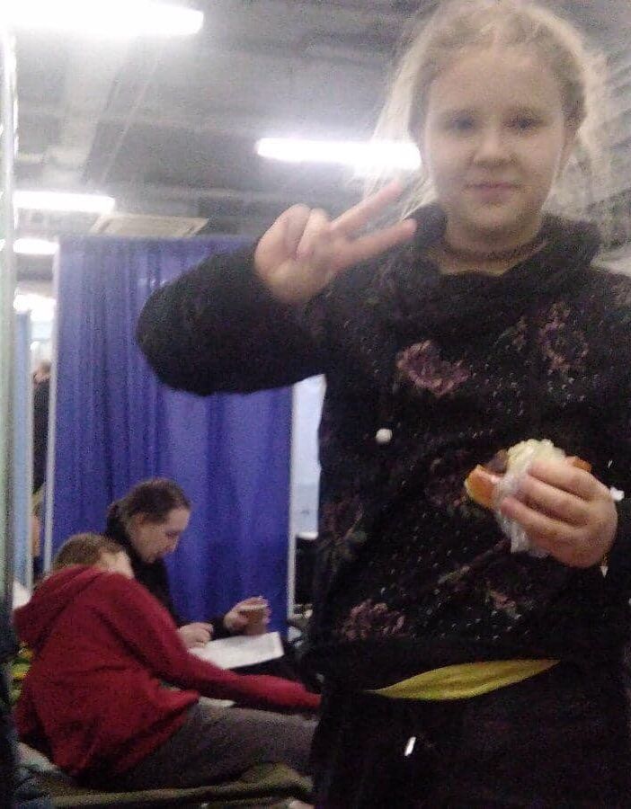 Ucraina, anche la piccola Yeva è in salvo con la mamma