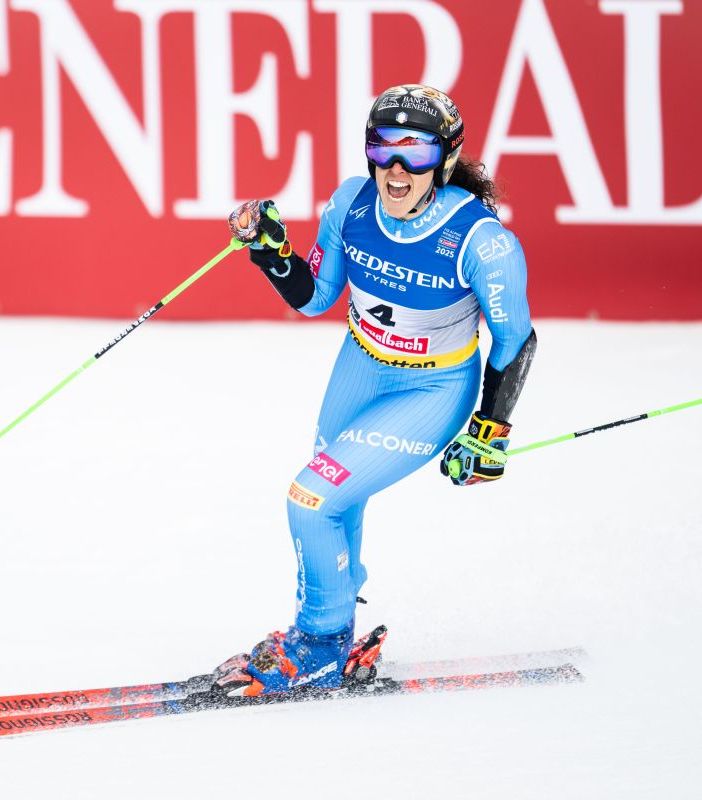 Capolavoro Brignone a Saalbach, è oro mondiale in gigante