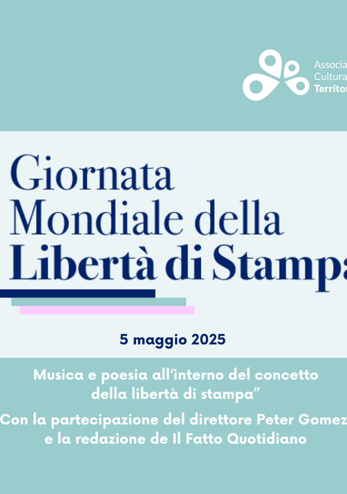 Cuneo ospita la sesta edizione della Giornata della Libertà di Stampa il 5 maggio con il Fatto Quotidiano