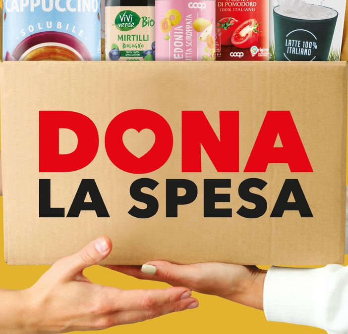 “Dona la spesa” il 14 ottobre nei negozi Coop. Si riempie il carrello della solidarietà