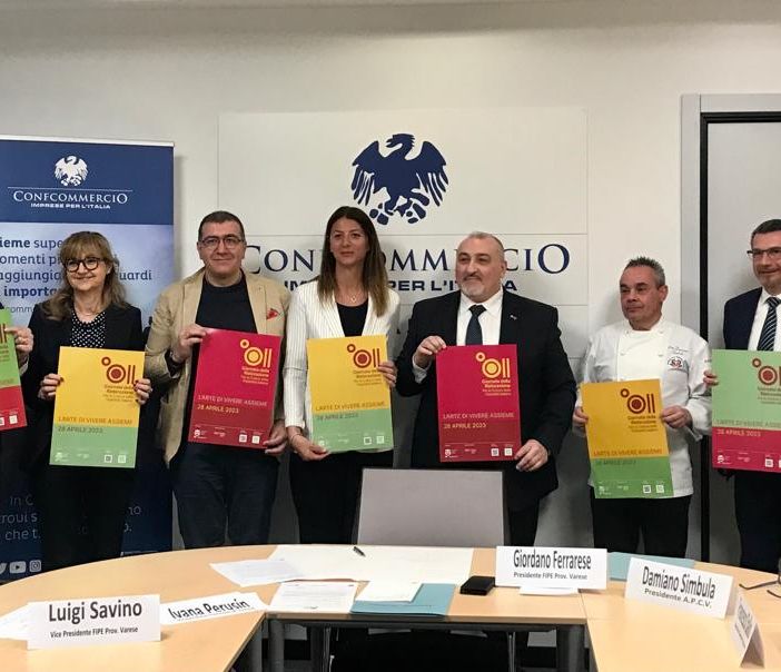 La presentazione della Giornata della Ristorazione presso la sede Ascom di Varese