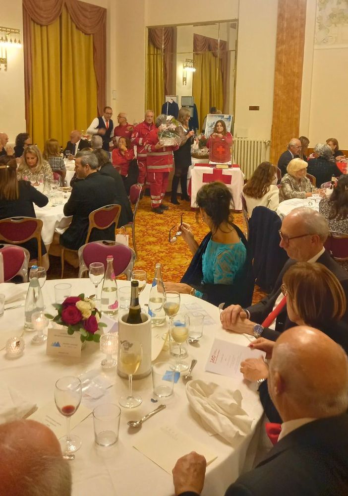FOTO. Croce Rossa, la cena di beneficenza d'autunno è un successo di solidarietà