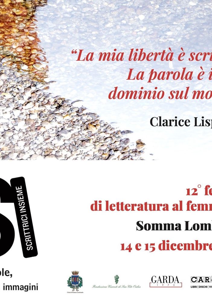 SI Scrittrici Insieme: via al dodicesimo festival  di letteratura al femminile che intreccia memoria, scrittura e musica