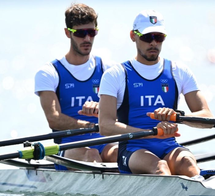 Gabriel Soares e Stefano Oppo (foto Federazione Italiana Canottaggio)