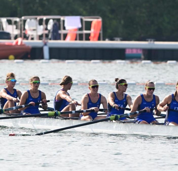È finale per l'otto femminile con Alice Codato e Linda De Filippis (foto Federazione Italiana Canottaggio)