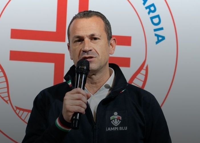 Paolo Macchi - foto dalla pagina Facebook di Lampi Blu