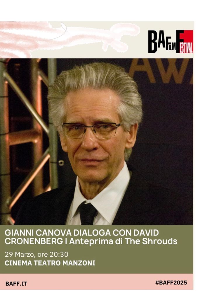 È febbre da Baff: dopo i biglietti per Cronenberg esauriti anche gli abbonamenti