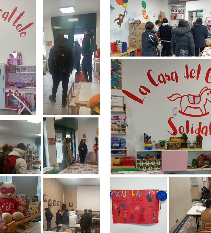 Le foto dei laboratori di Varese alla Casa del giocattolo solidale