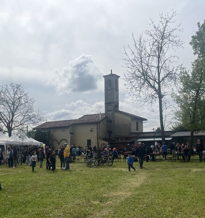 L'area della festa della Madonna in Veroncora