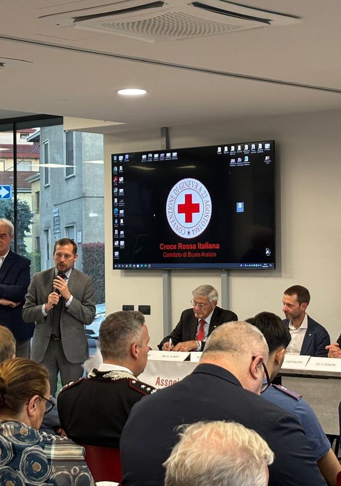 Il convegno Aido nella sede della Croce Rossa