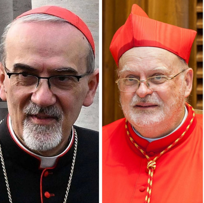 Il cardinale lombardo Pizzaballa e il cardinale ticinese Arborelius
