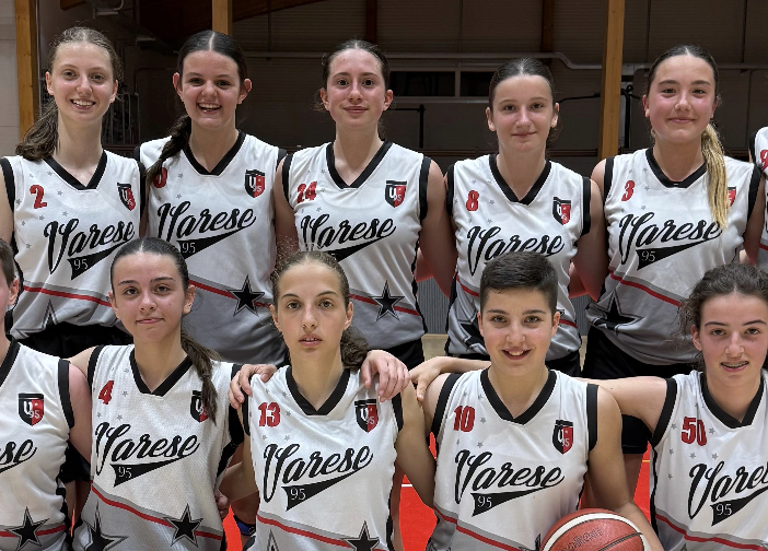 L'under 15 della Pallacanestro Femminile Varese '95
