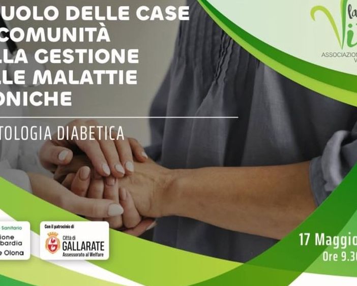 Case di comunità e gestione delle patologie croniche: se ne parla a Gallarate con l’associazione “La dolce vita”