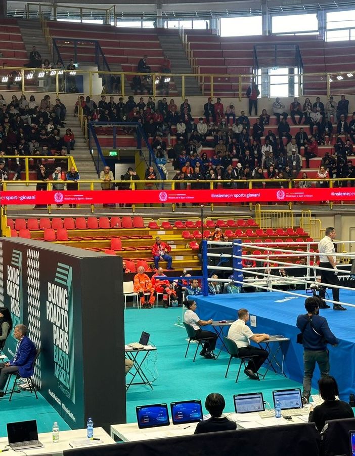 FOTO. Torneo Mondiale Preolimpico: l'Italia avanza e gli studenti di Busto apprezzano