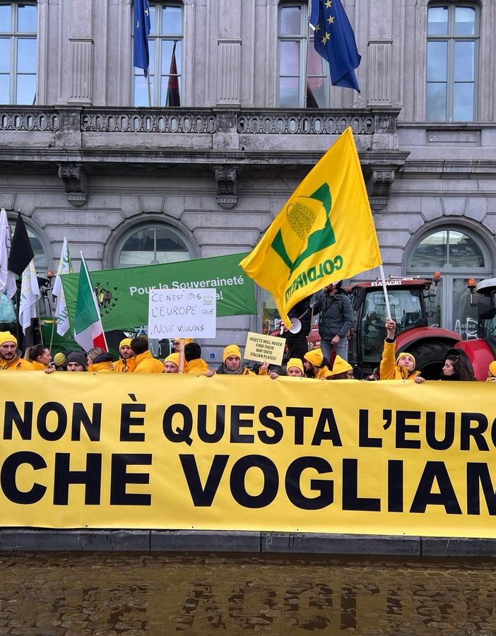 Ue, Coldiretti: agricoltori del Varesotto in piazza a Bruxelles. A rischio oltre 14 miliardi di produzioni agroalimentari lombarde