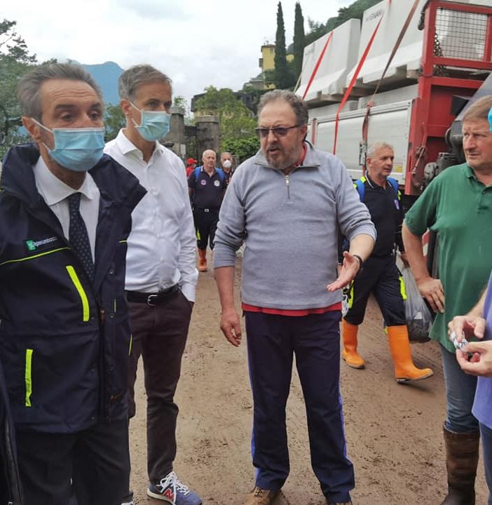 Fontana e i danni del maltempo: «Chiesto lo stato di emergenza per le province di Varese e Como»