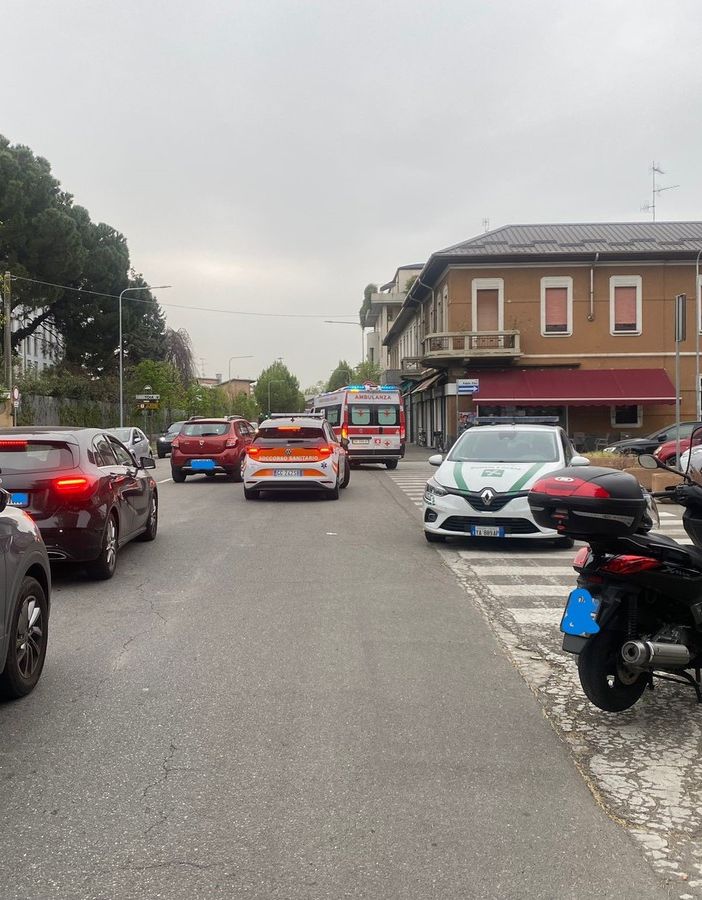 Le strisce pedonali dove sono state investite nonna e nipote