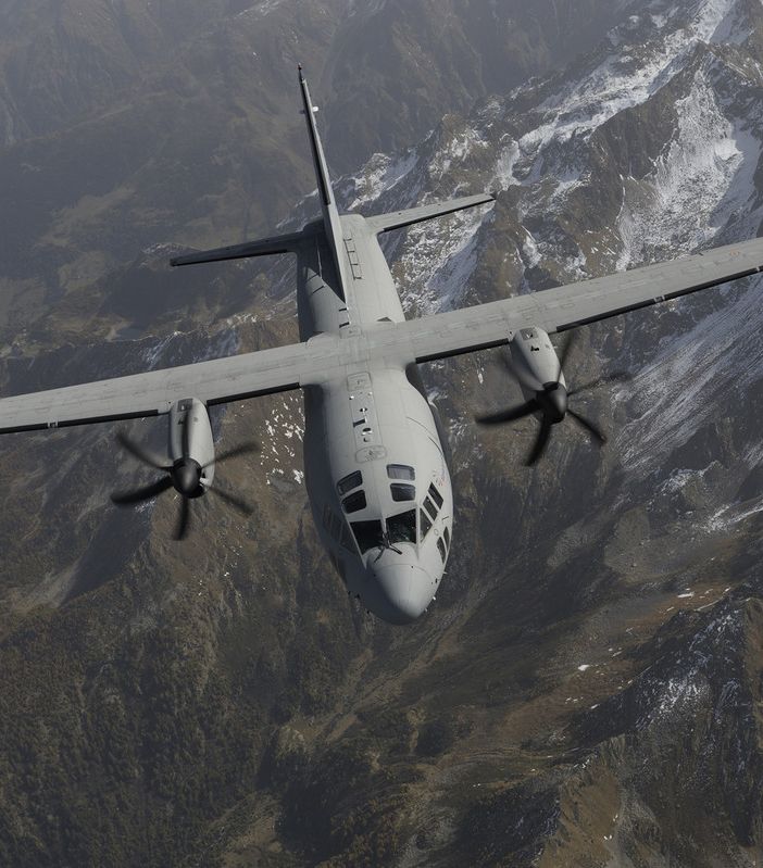 Un C-27J  Spartan di Leonardo per la Slovenia