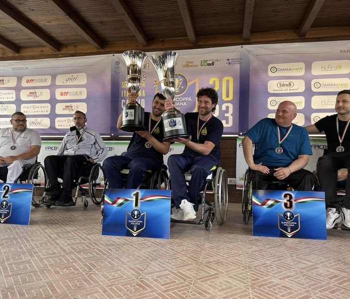 Due atleti premiati della Polha, una delle società paralimpiche più attive del territorio