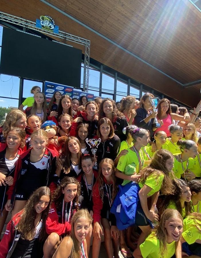 FOTO. La Busto Nuoto conquista 4 podi agli Italiani di Nuoto Sincronizzato Esordienti