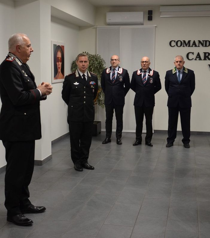 Il comandante generale dei carabinieri in visita al Comando Provinciale di via Saffi
