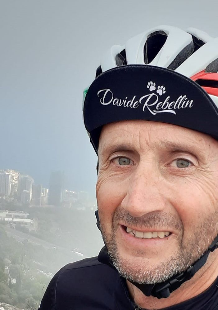 Davide Rebellin in una foto dalla sua pagina Facebook