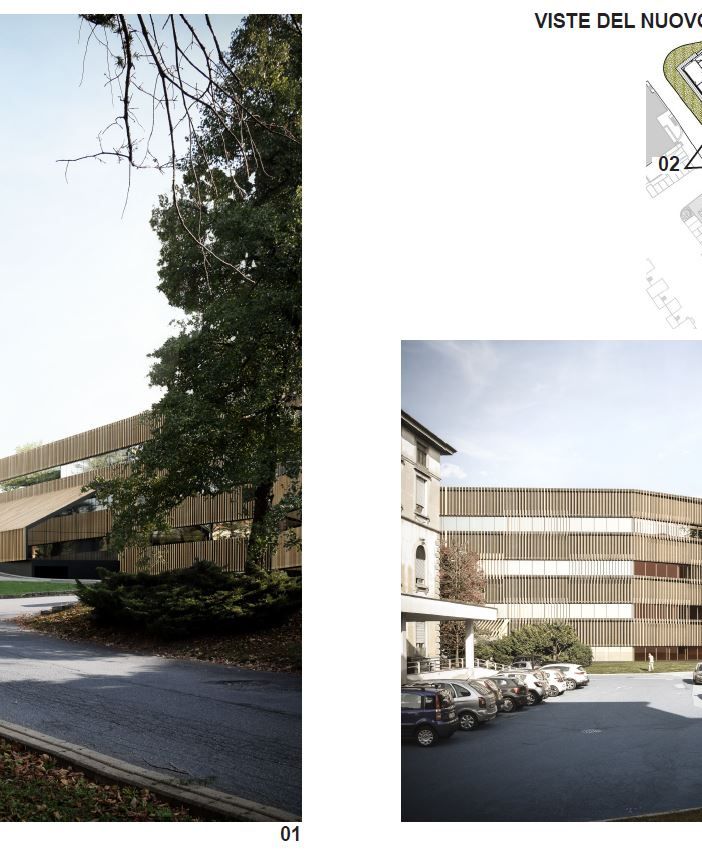 Ampliamento cantiere “Day Center 2”: modifiche alla viabilità interna dell'ospedale di Circolo