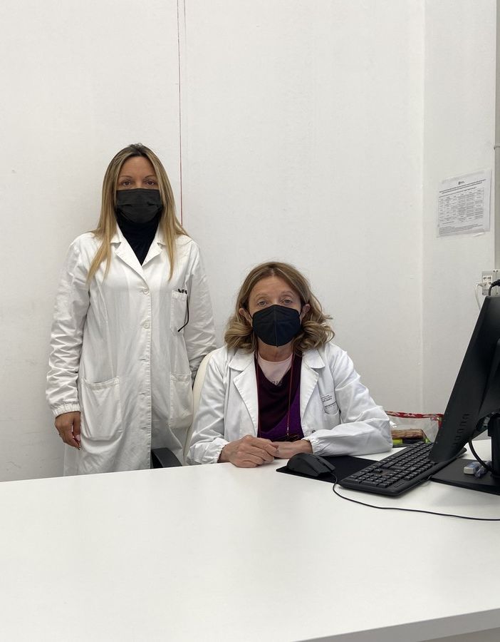 Le dottoresse Marialuisa Battaglia e Katia Guardato