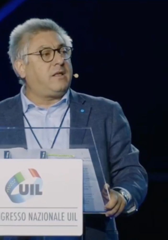 Il segretario generale della Uil Milano Lombardia Enrico Vizza