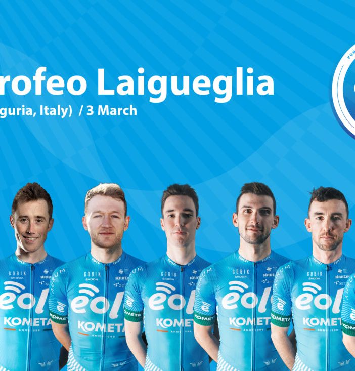 Eolo Kometa al debutto in Italia nel Trofeo Laigueglia: «Come un primo giorno di scuola»