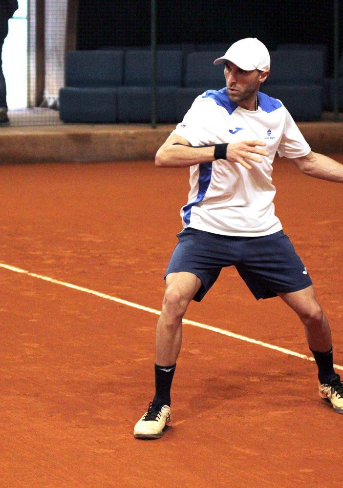 Il tennista Erik Crepaldi tornato in campo dopo il coma