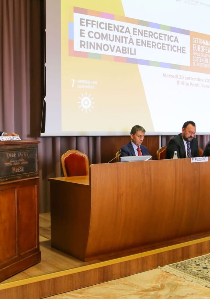 VIDEO E FOTO. La Camera di Commercio dà il via alla &quot;Settimana Europea dello Sviluppo Sostenibile&quot;. Lunghi: «L'obiettivo è pianificare e agire insieme»