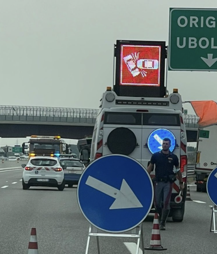 Due incidenti nelle ultime ore sulle autostrade: dodici persone soccorse