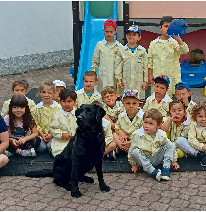 I piccoli alunni delle scuole di Busto e Fagnano a lezione con la polizia