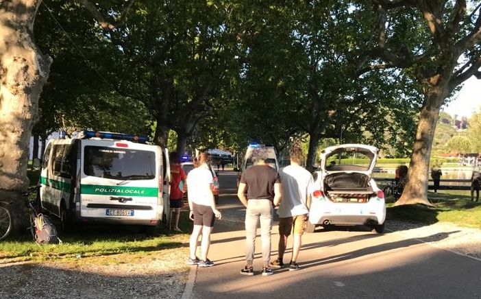 I soccorsi dopo l'incidente del maggio 2021