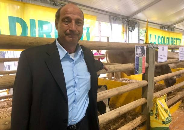 Il presidente di Coldiretti Varese Fernando Fiori