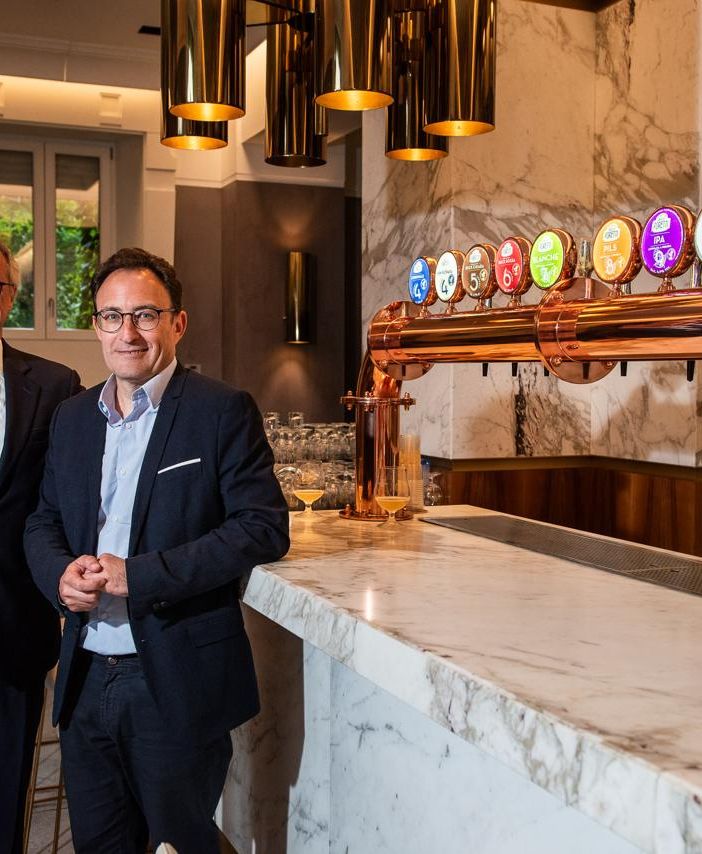 Il Presidente di Confindustria Bonomi visita il Birrificio Angelo Poretti a Induno Olona